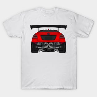 WRX REAR DARK-RED T-Shirt